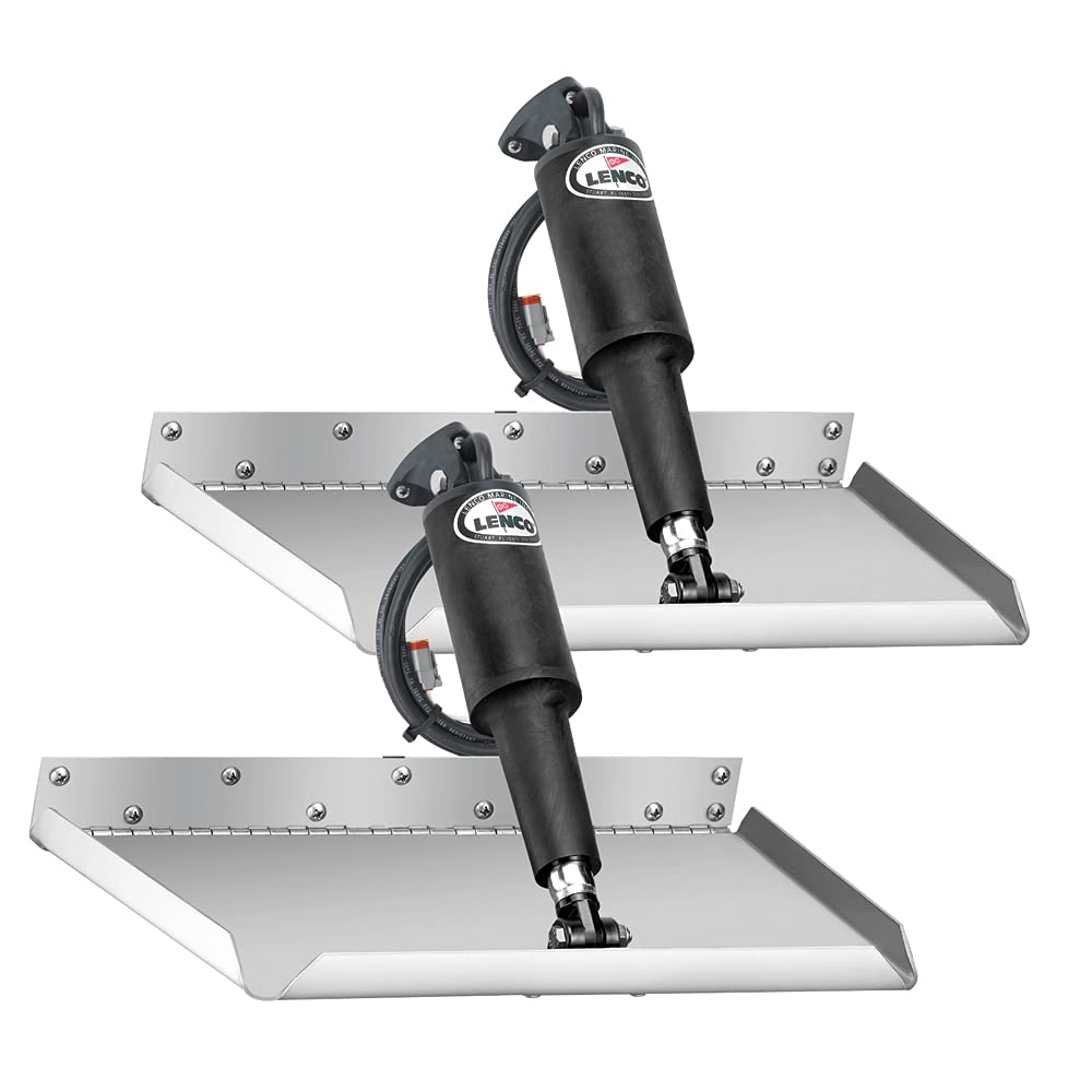 LENCO Marine 15016-101 Edge Mount Trim Tab Kit