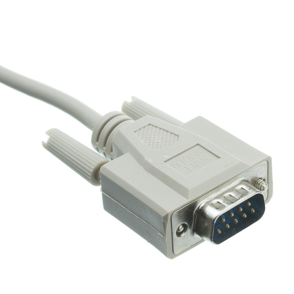 CableWholesale 6-Feet DB9 Male/DB9 Female 8C Null Modem Cable (10D1-20206)