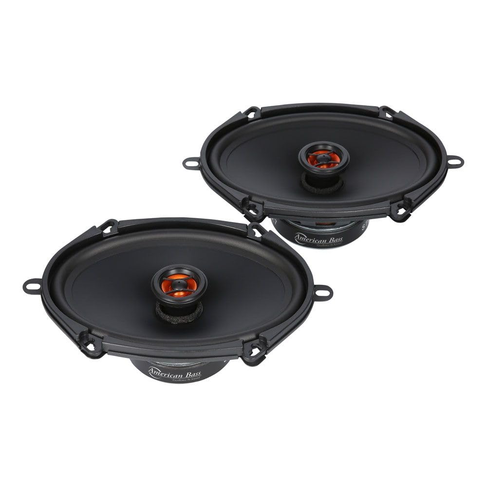 American Bass Studio 5.7" Full Range Speakers, 120, Pair