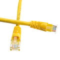 CableWholesale Cat6 Ethernet Cable, 24AWG, RJ45 Gold Plate Connector, 4 Pair Stranded Copper, Snagless Boot Unshielded Twisted Pair (UTP) Internet Network Patch Cable, 50 Foot, Yellow