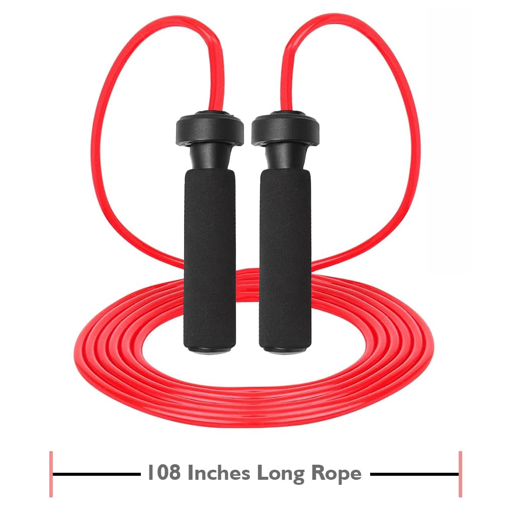 Weighted Jump Rope (1 lb - Red) (EA)