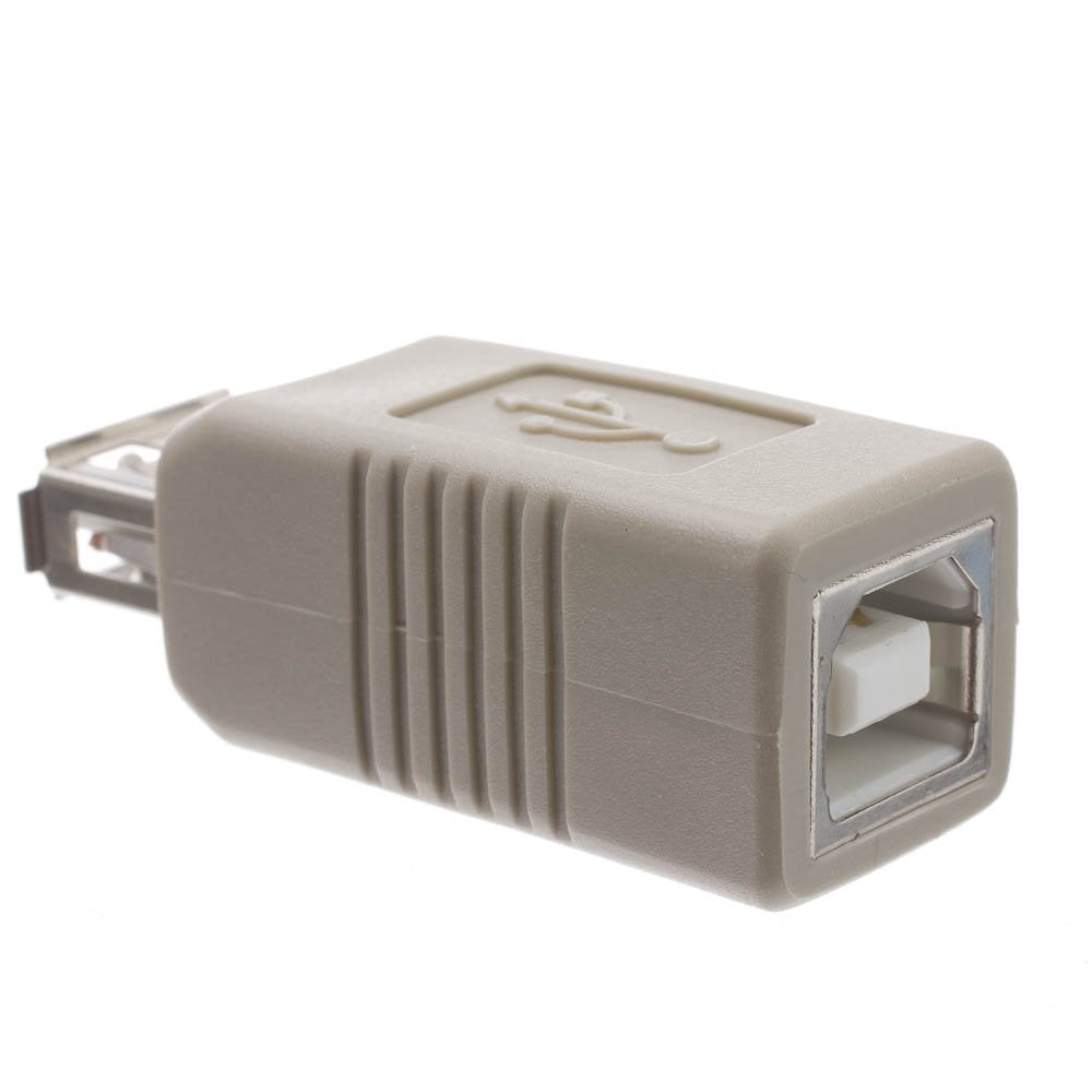 CableWholesale USB A to B Adapter, Type A Female to Type B Female