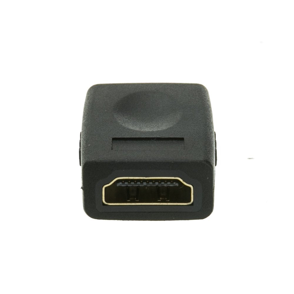 CableWholesale HDMI Female to Female Coupler/Adapter, HDMI Type A to Type A Female, 4K 60Hz, Black