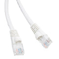 CableWholesale Cat5e Ethernet Cable, 24AWG, RJ45 Gold Plate Connector, ETL, 4 Pair Stranded Copper, Snagless Boot Unshielded Twisted Pair (UTP) Internet Network Patch Cable, 150 Foot, White
