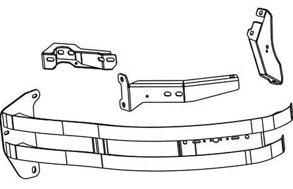Westin Automotive 36-2125PB Grille Guard/Push Bar fits Ford Police Interceptor Utility,Black