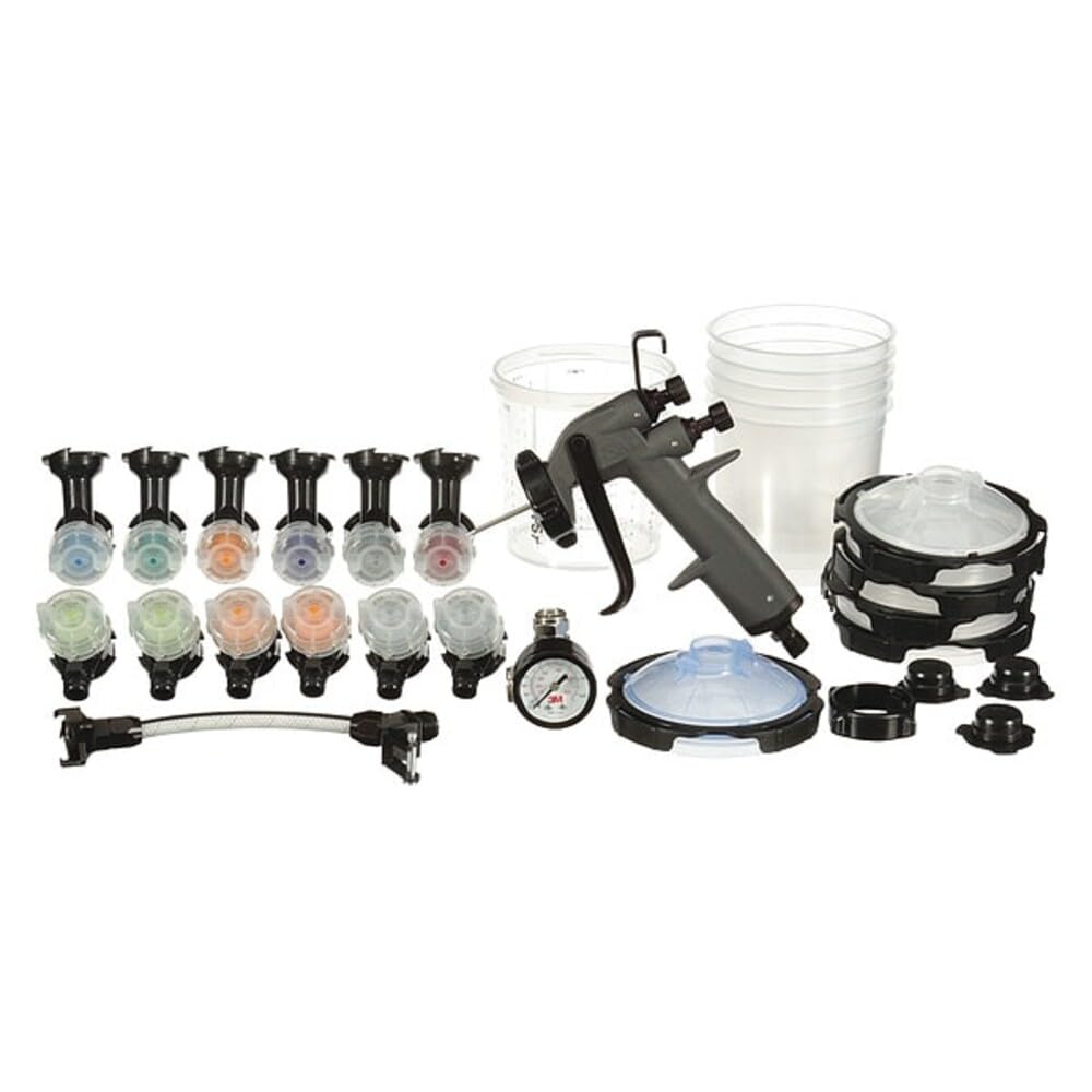 3M Performance Industrial Spray Gun Starter Kit, 26878, Whip Hose