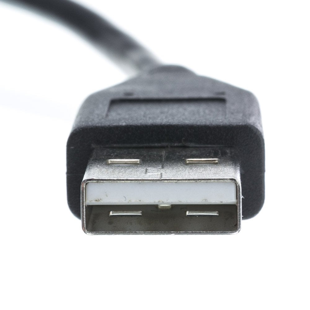 CableWholesale 1.5 foot Micro USB 2.0 Cable Black Type A Male/Micro-B Male Cable (10U2-03101.5BK)