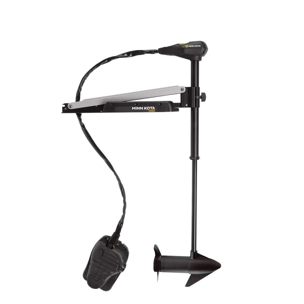 Minn Kota Edge Bow-Mount Electric Trolling Motor with Foot Pedal Control – 55 Lb. Thrust, 52 In. Shaft, Freshwater