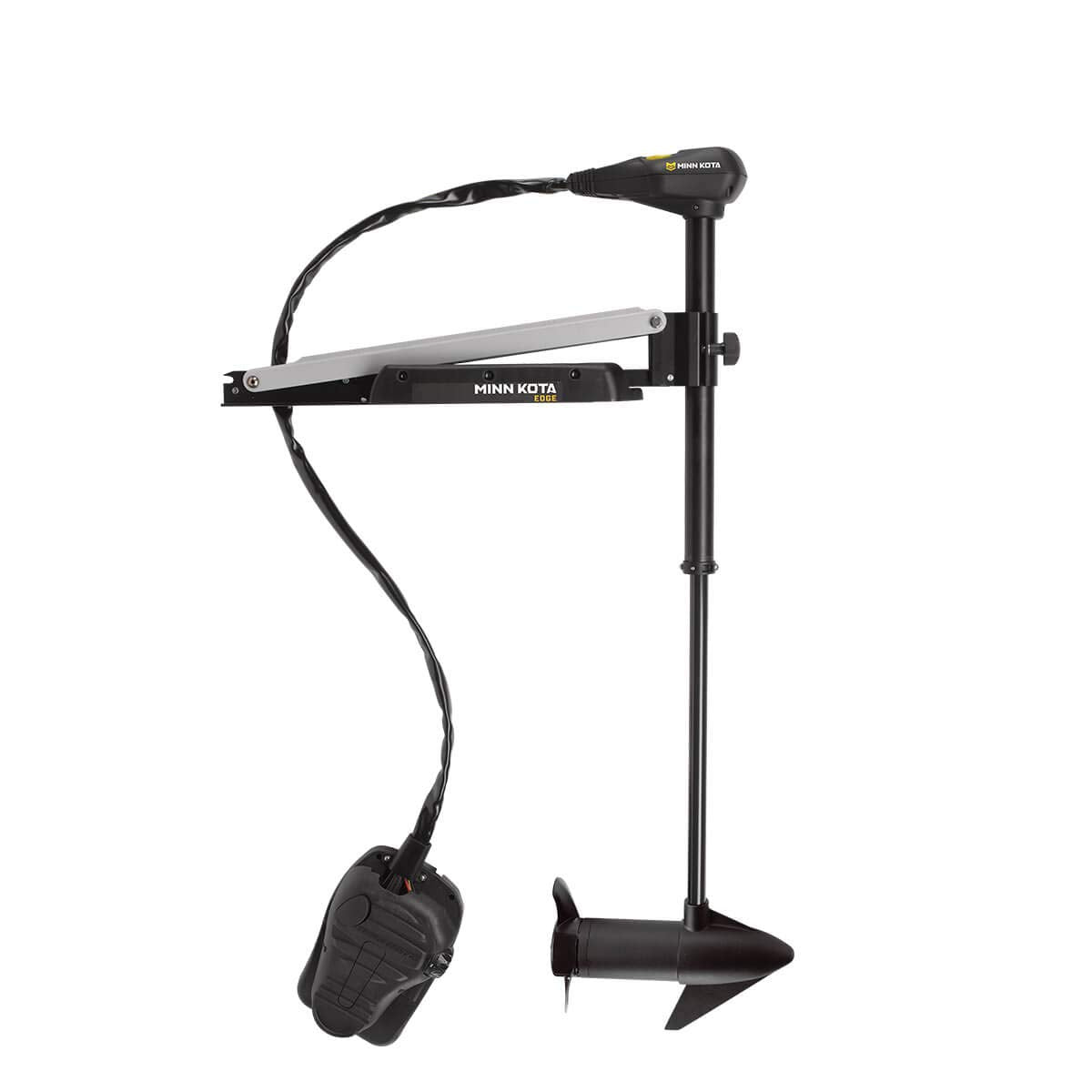 Minn Kota Edge Bow-Mount Electric Trolling Motor with Foot Pedal Control – 55 Lb. Thrust, 52 In. Shaft, Freshwater