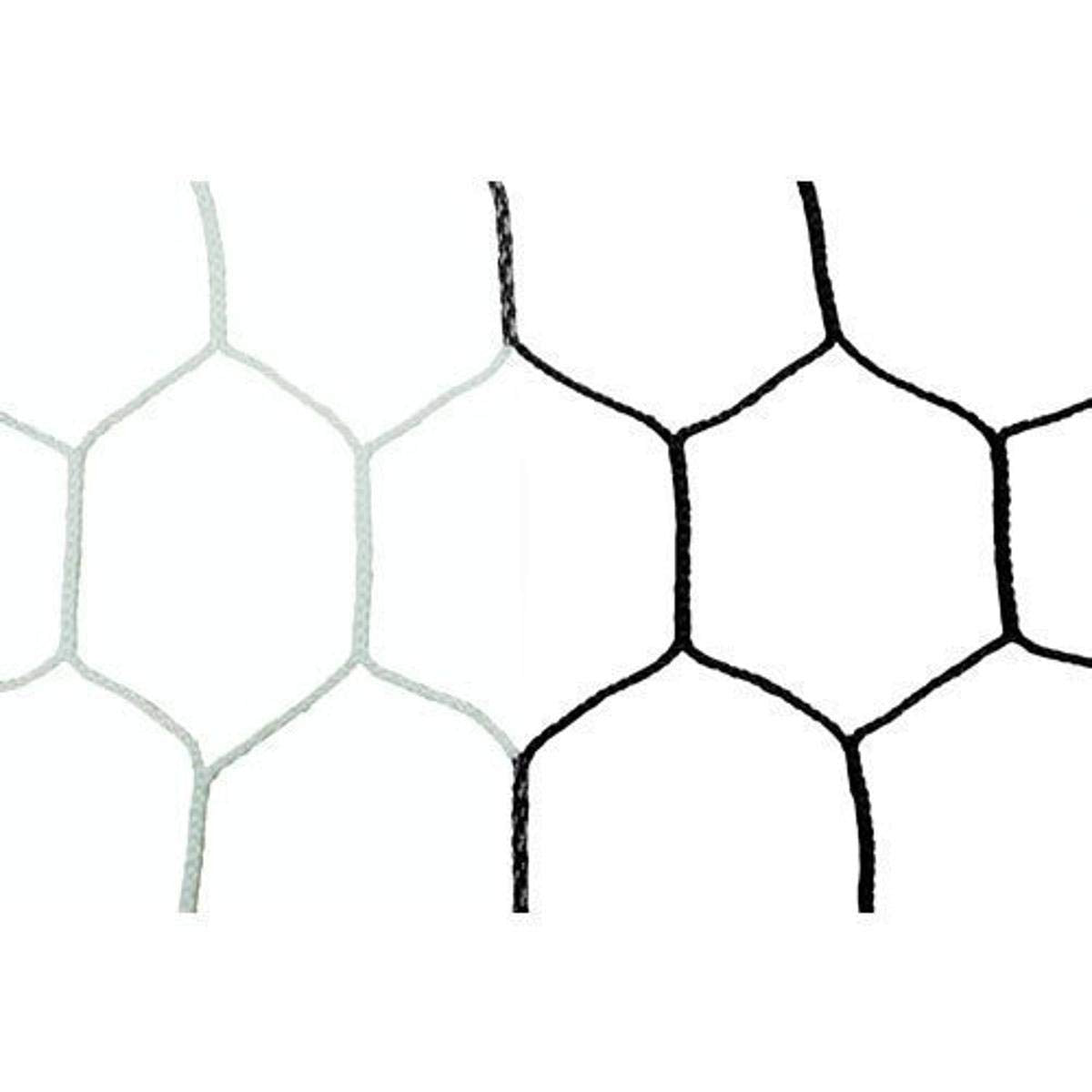 Alumagoal Hexagonal Soccer Net 4MM - 8' x 24' (Pair)
