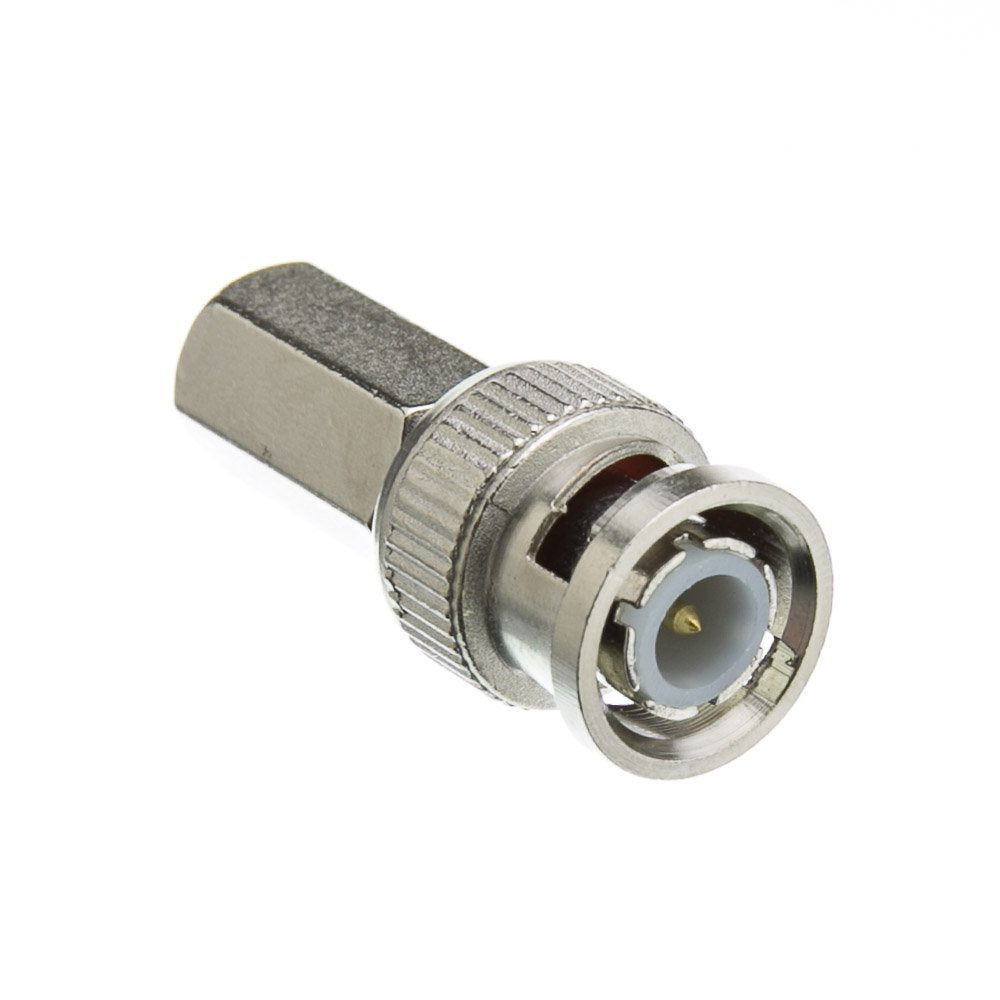 CableWholesale BNC Right Angle Adapter, BNC Male to BNC Female Elbow