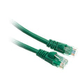 CableWholesale 3-Feet CAT5E Cable with UTP Molded Boot 350MHz, Green (10X6-05103)