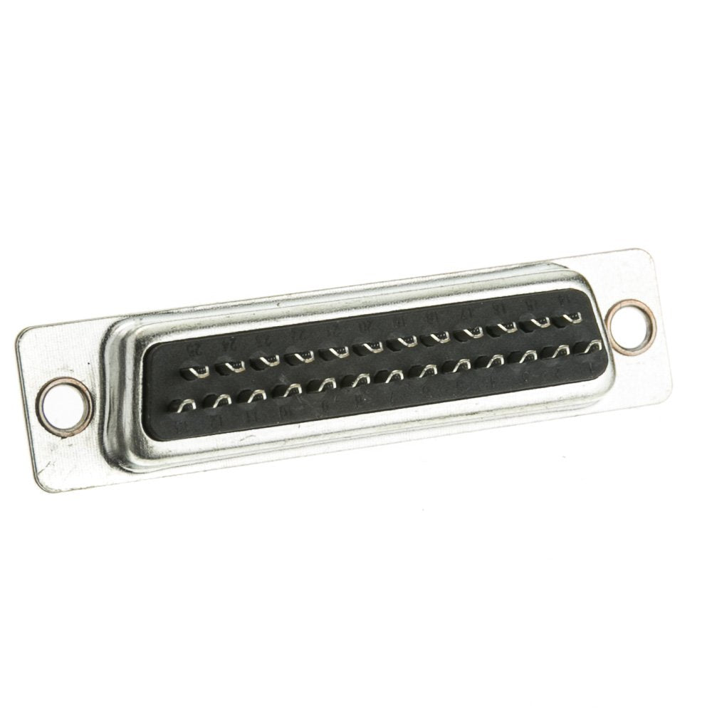 DB25 Female D-Sub Connector, Solder Type