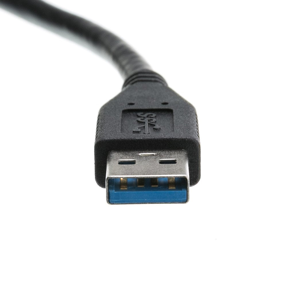 CableWholesale 3 feet USB 3.0 Extension Cable, Black, Type A Male/Type A Female Plug, A Male to A Female Super Speed USB Extension Cable, USB Extension Cable Male to Female