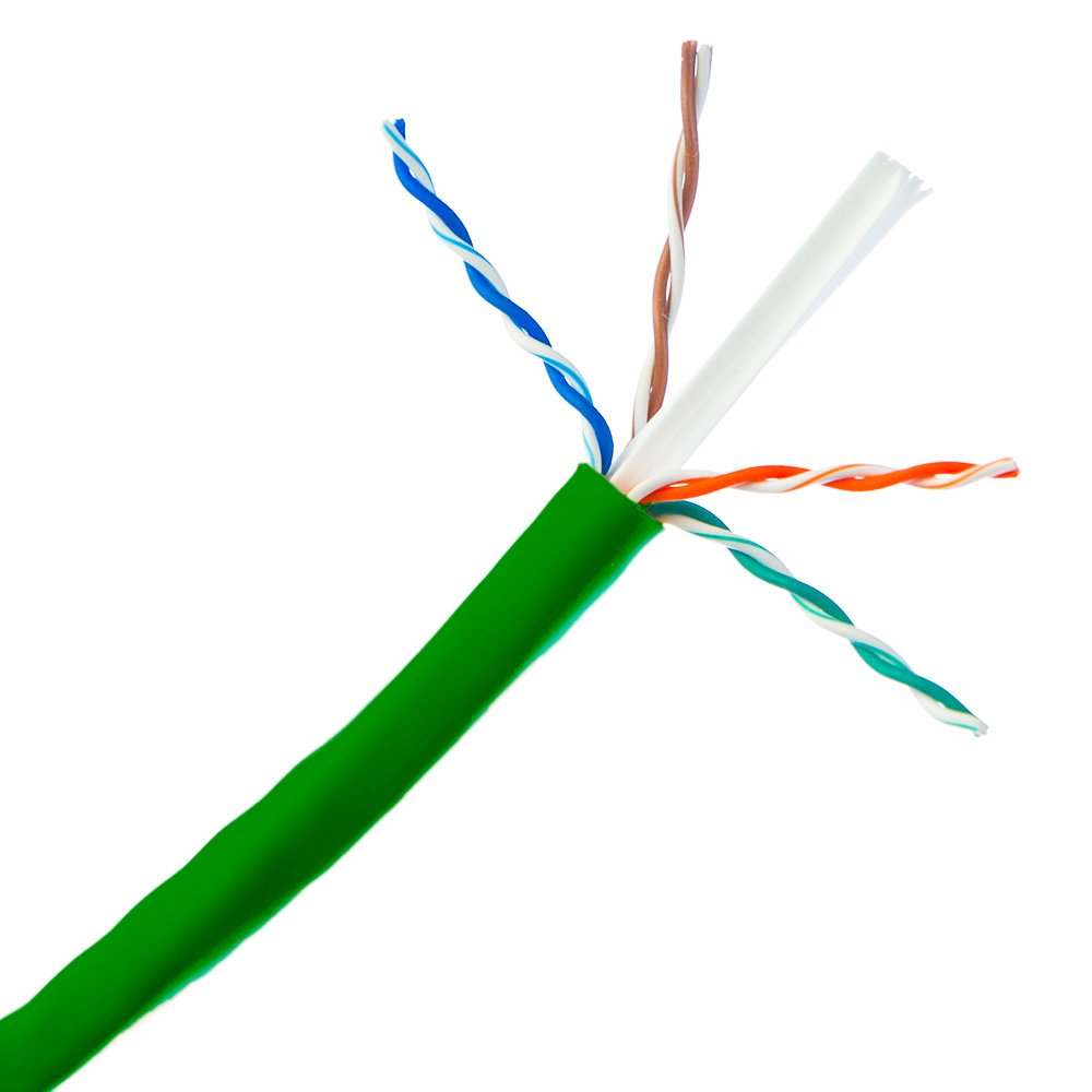 CableWholesale 1000 Foot Bulk Cat6a Ethernet Cable Spool 500 MHz, 23 AWG, UTP(Unshielded Twisted Pair) Solid Copper, Black