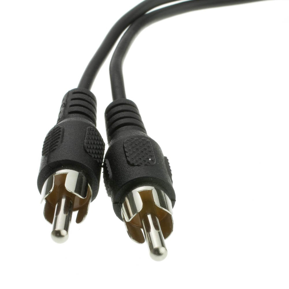 RCA Splitter/Adapter, RCA Female to Dual RCA Male, 6 inch