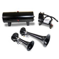 Kleinn Air Horns HK5 Complete Dual Train Horn System - Chrome