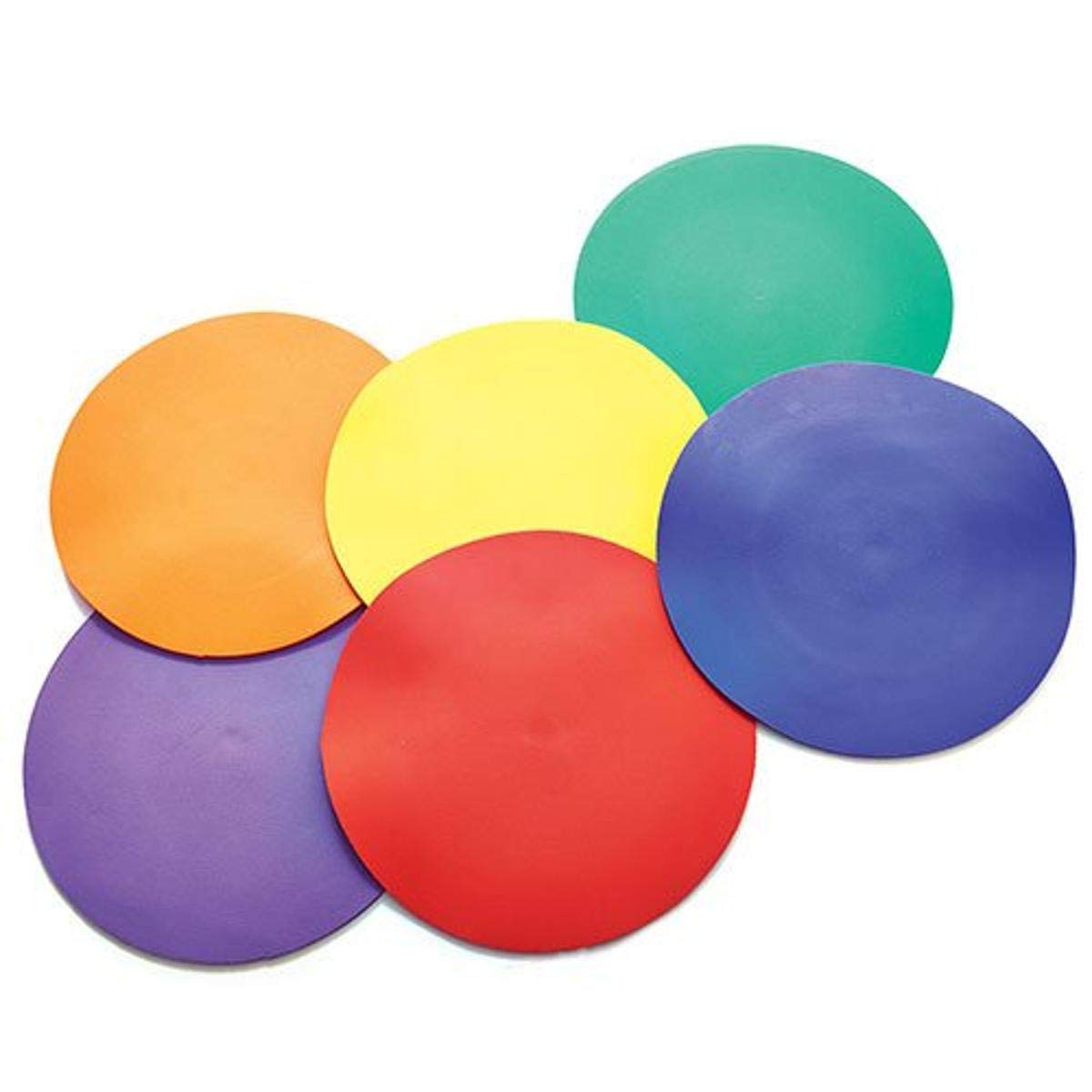 US Games Color My Class® Non-Slip Spots (6-Pack)
