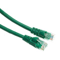 CableWholesale Cat6 Ethernet Cable, 24AWG, RJ45 Gold Plate Connector, 4 Pair Stranded Copper, Snagless Boot Unshielded Twisted Pair (UTP) Internet Network Patch Cable, 200 Foot, Green