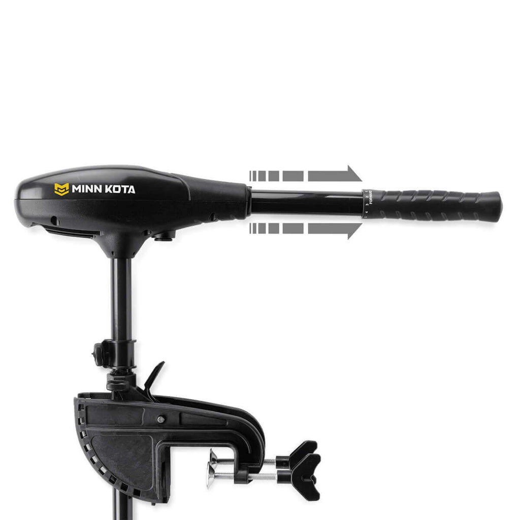 Minn Kota Endura Max Transom-Mount Electric Trolling Motor – 55 Lb. Thrust, 42 In. Shaft, Freshwater