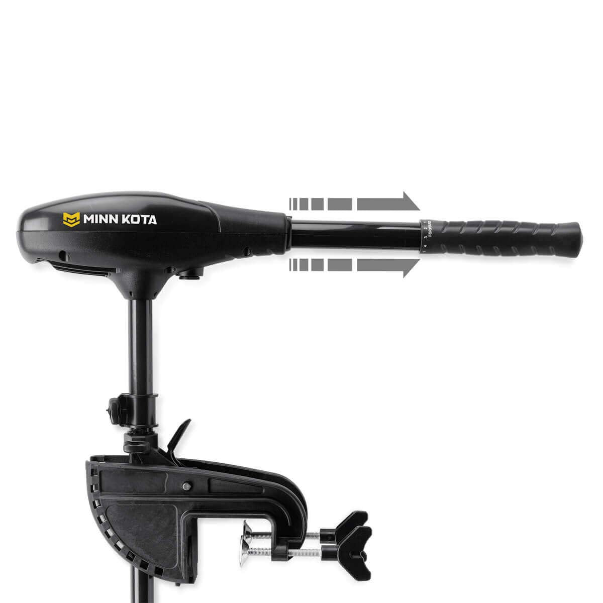 Minn Kota Endura Max Transom-Mount Electric Trolling Motor – 55 Lb. Thrust, 42 In. Shaft, Freshwater