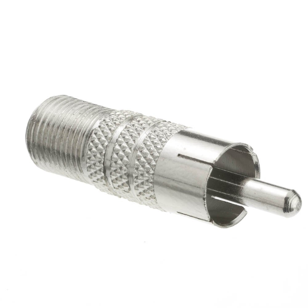 CableWholesale F-pin Female to RCA Male Adapter
