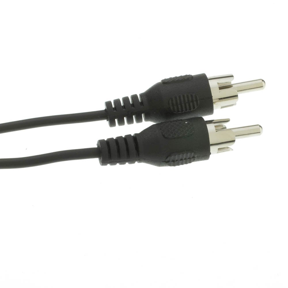 RCA Splitter/Adapter, RCA Female to Dual RCA Male, 6 inch