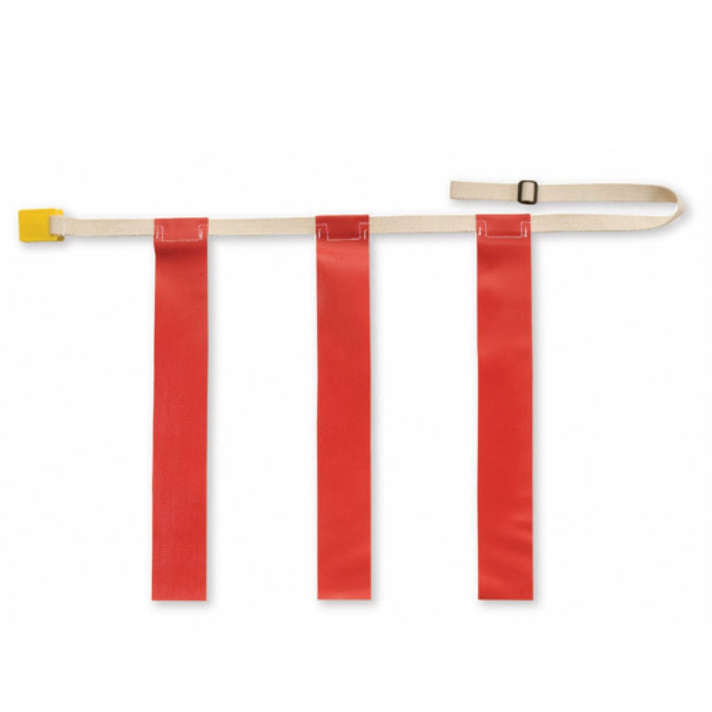 TRIPLE THREAT Flag Football Belts, Red, Small (EACH)