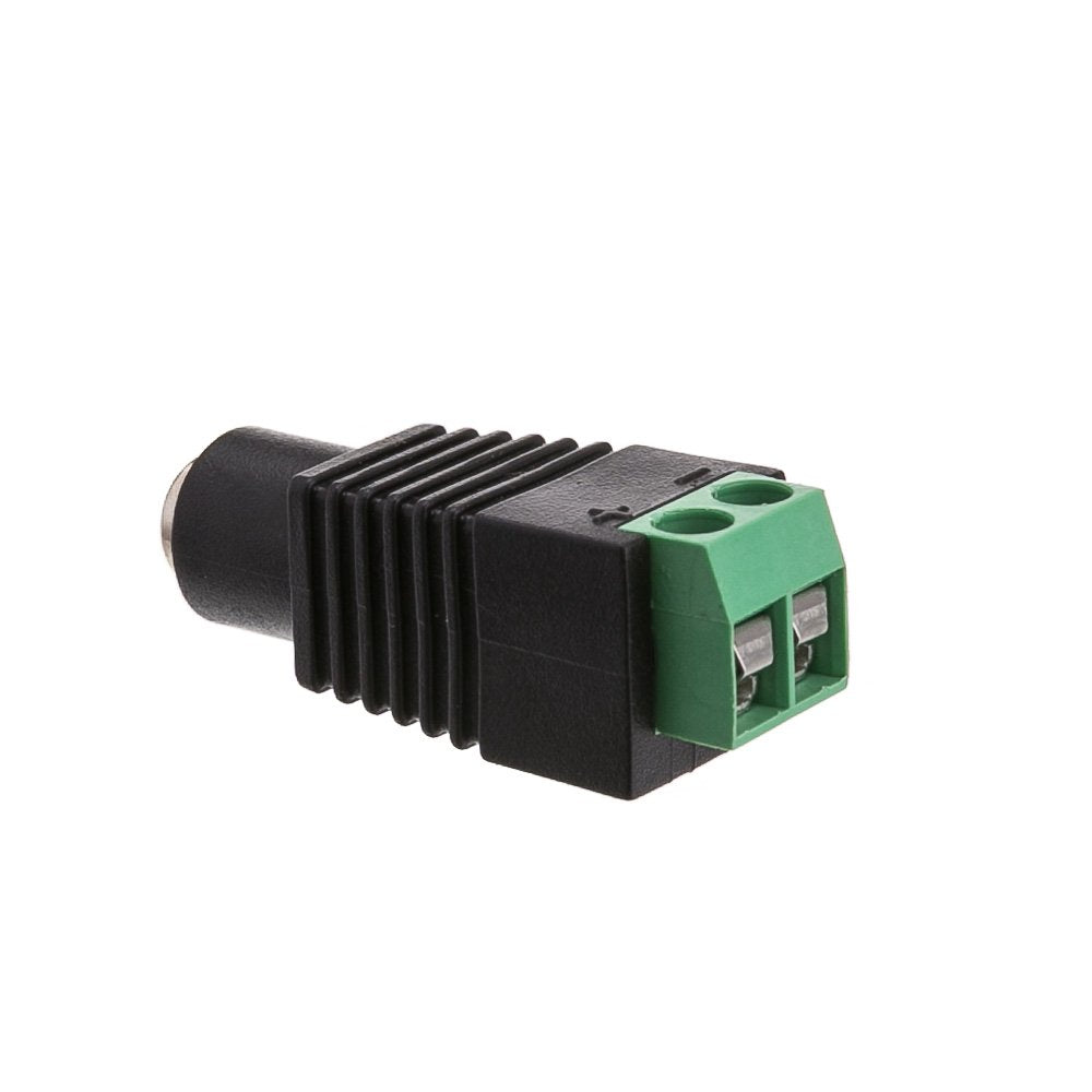 CableWholesale DC Female Power Plug to 2 Pin Terminal (Screw Down) Adapter