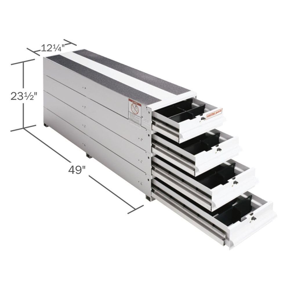 Weather Guard 328-3 Itemizer Drawer Unit White
