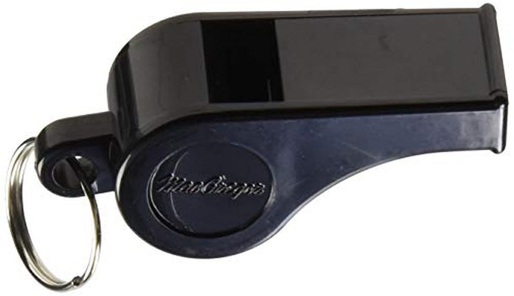 Macgregor Economy Plastic Whistle Pack, Black (One-Dozen)