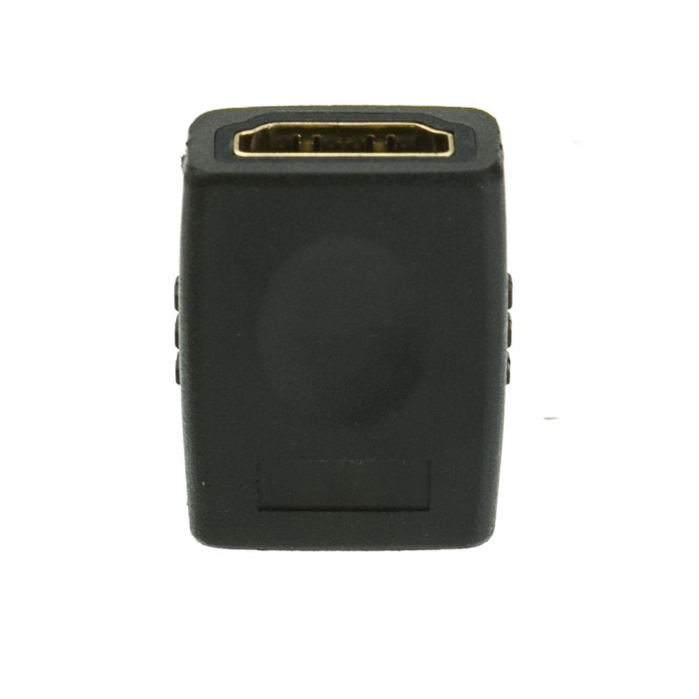 CableWholesale HDMI Female to Female Coupler/Adapter, HDMI Type A to Type A Female, 4K 60Hz, Black