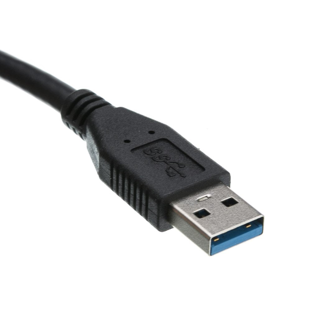 CableWholesale 6 feet USB 3.0 Extension Cable, Black, Type A Male/Type A Female Plug, A Male to A Female Super Speed USB Extension Cable, USB Extension Cable Male to Female