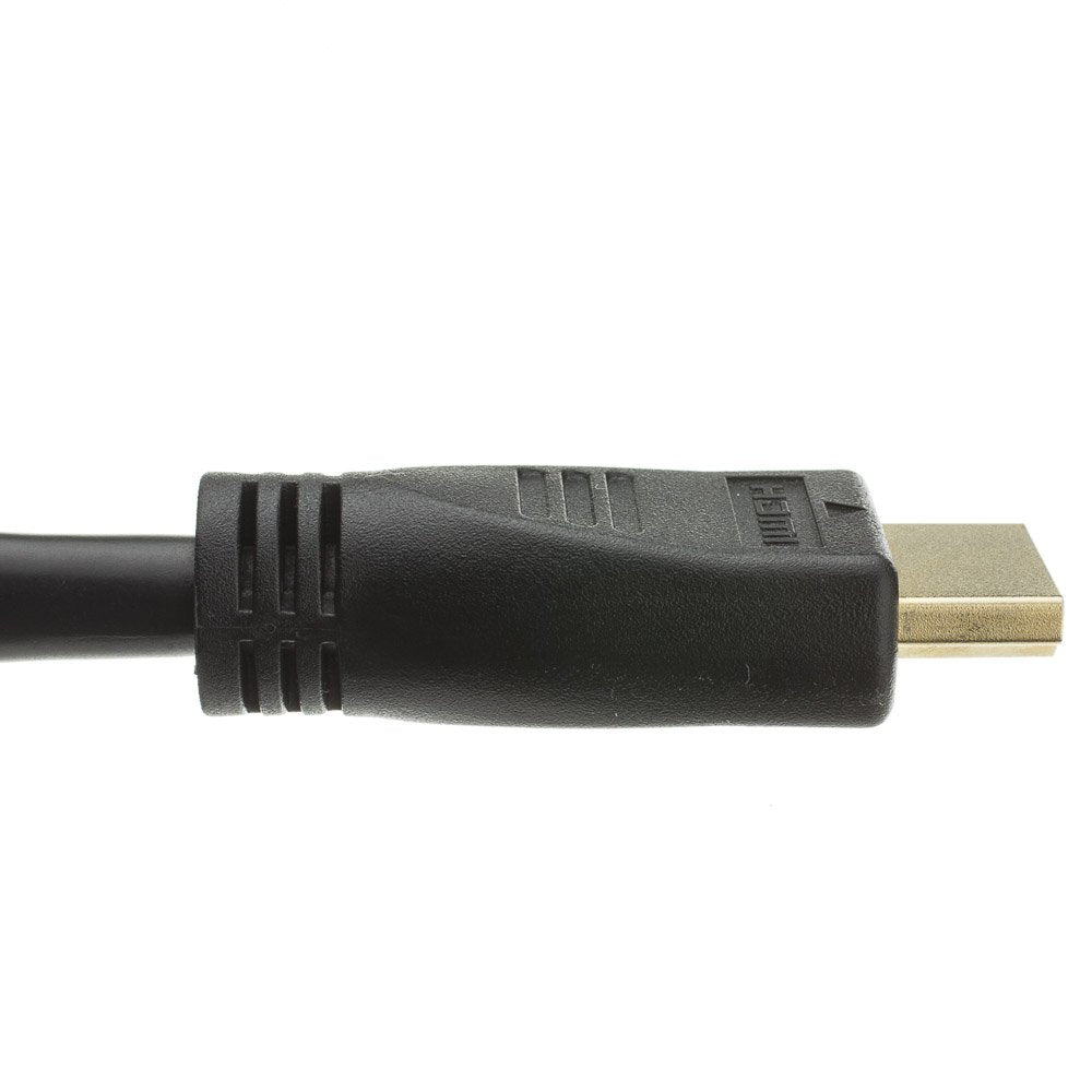 CableWholesale 4K Ultra High Speed HDMI Cable, 18 Gbps, HDMI-A Male to HDMI-A Male Connector, 26 AWG, Black, 35 feet