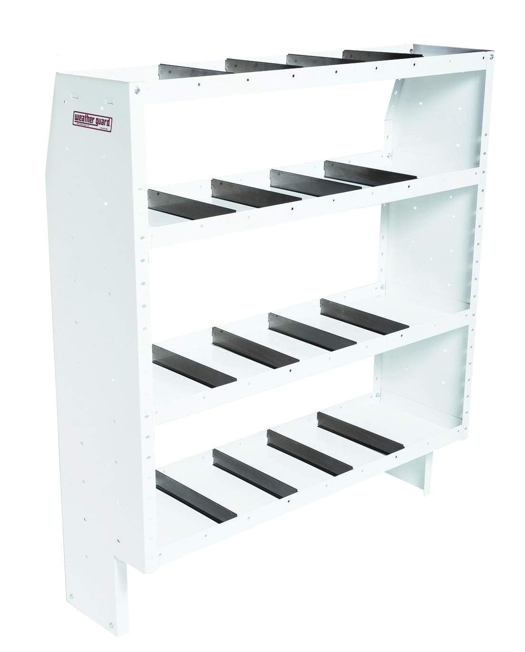 Weather Guard Heavy Duty Adjustable 4 Shelf Unit, 60in x 52in x 16in, Model 9365-3-03