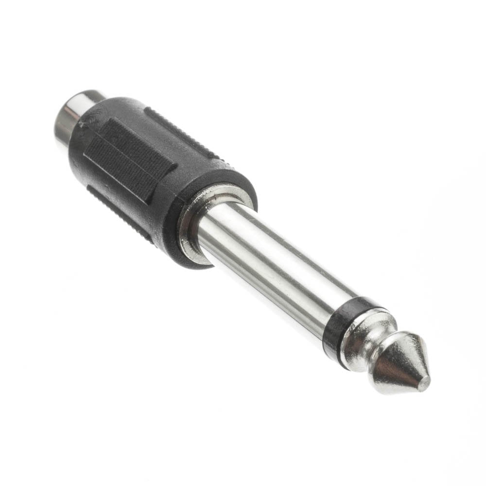 CableWholesale 1/4 inch Mono Male Phono to RCA Female Adapter