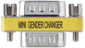 CableWholesale Serial Mini Gender Changer/Coupler, DB9 Male to DB9 Male