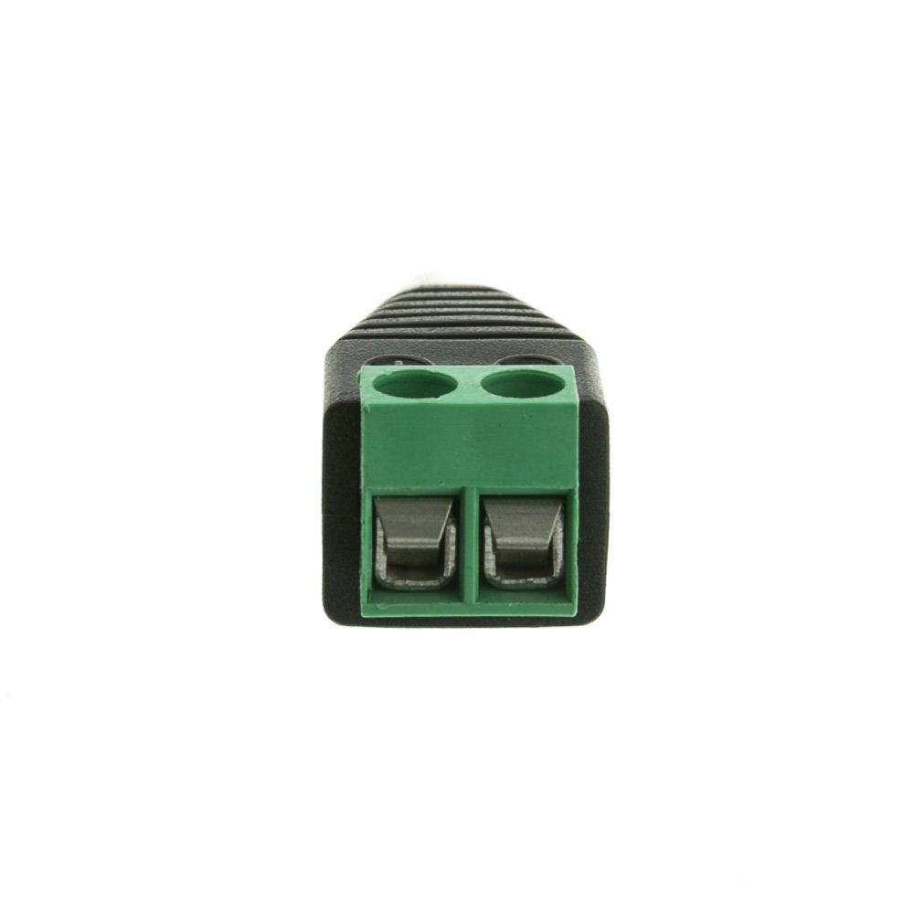 CableWholesale DC Male Power Plug to 2 Pin Terminal (Screw Down) Adapter