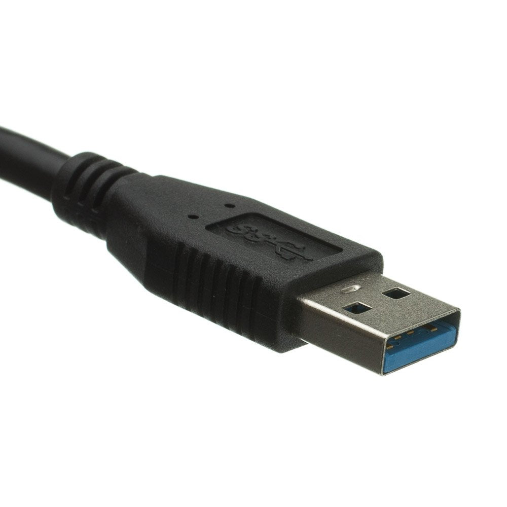 CableWholesale Micro USB 3.0 Cable, Black, Type A Male/Micro-B Male, A Male to Micro B High Speed USB Cable, 10 ft