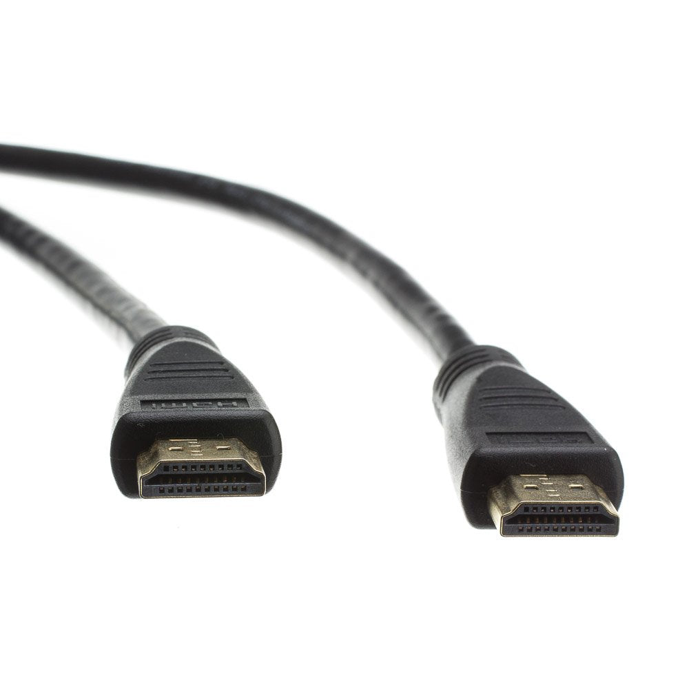 CableWholesale 4K Ultra High Speed HDMI Cable, 18 Gbps, HDMI-A Male to HDMI-A Male Connector, 26 AWG, Black, 1.5 feet