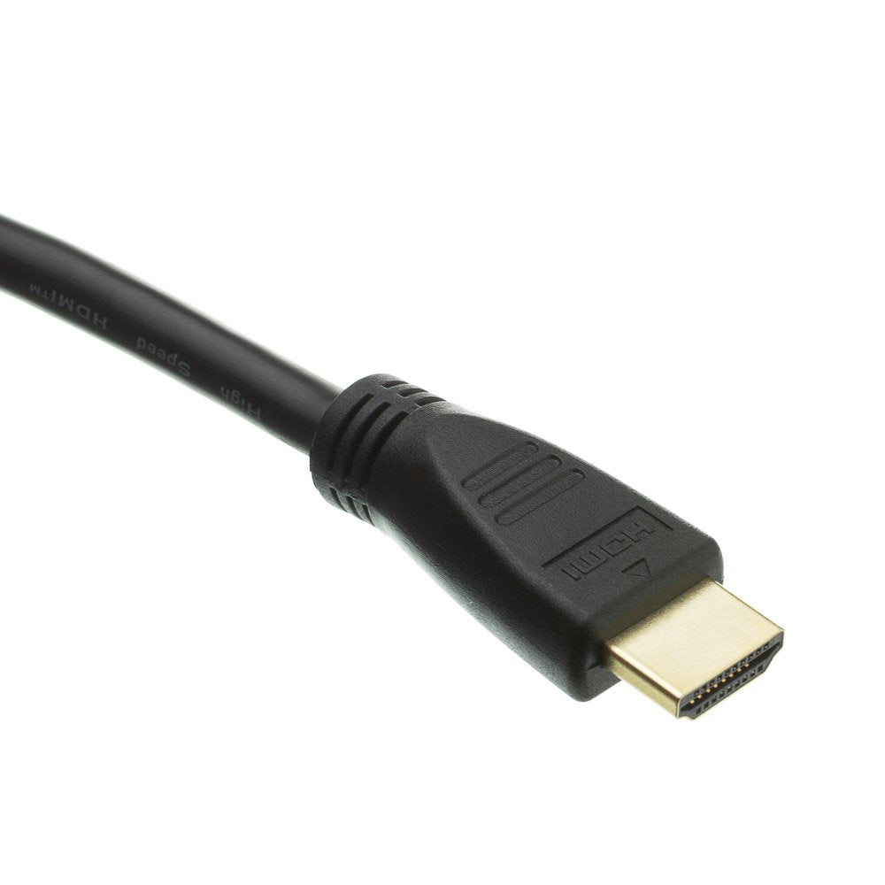 CableWholesale HDMI to DVI Adapter Cable, HDMI Male to DVI Male, CL2 in Wall Rated, Gold Plated Connectors, Black, HDMI to DVI Digital Monitor Adapter Cable M/M DVI-D 1080p 3 Feet