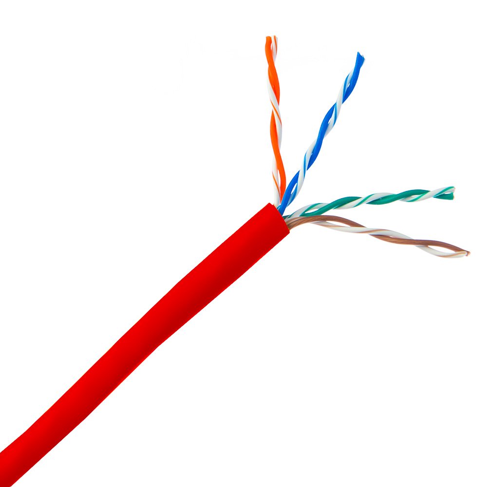 CableWholesale 1000 Foot Bulk Cat6 Ethernet Cable, 23 AWG, ETL Listed, Inwall Rated (CM) 4 Pair Solid Copper, Unshielded Twisted Pair(UTP) with Pull Box, Gray