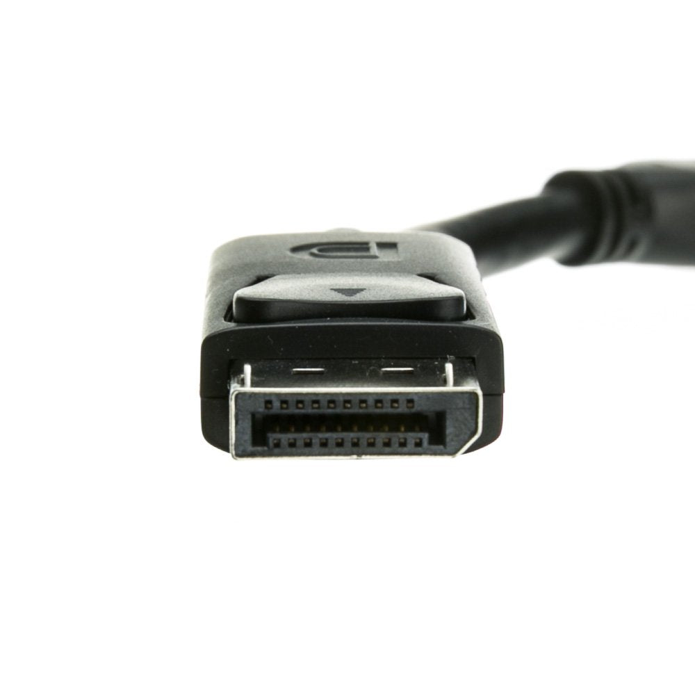 Cable Wholesale DisplayPort Male to Mini DisplayPort Female 6 inch Adapter Cable