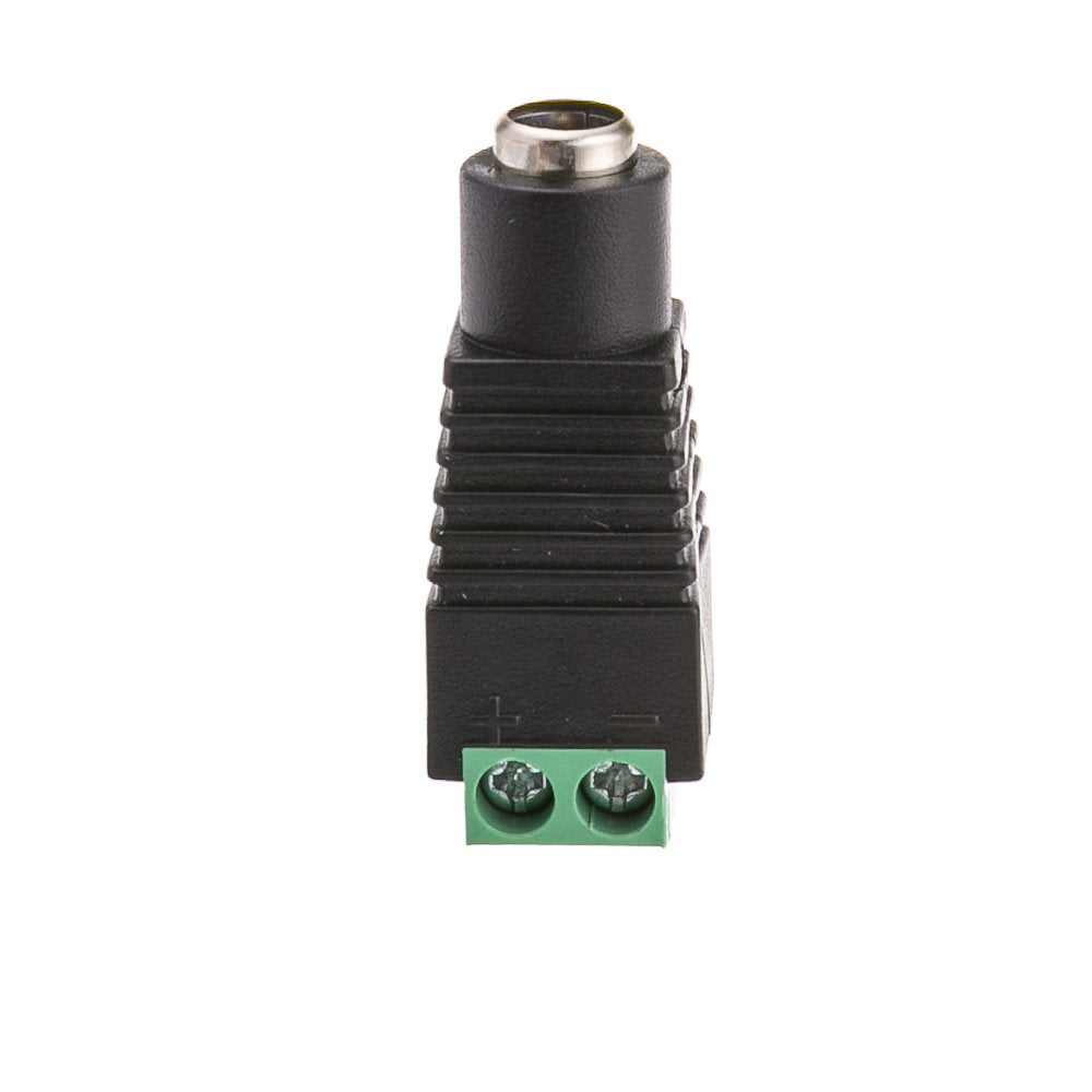 CableWholesale DC Female Power Plug to 2 Pin Terminal (Screw Down) Adapter