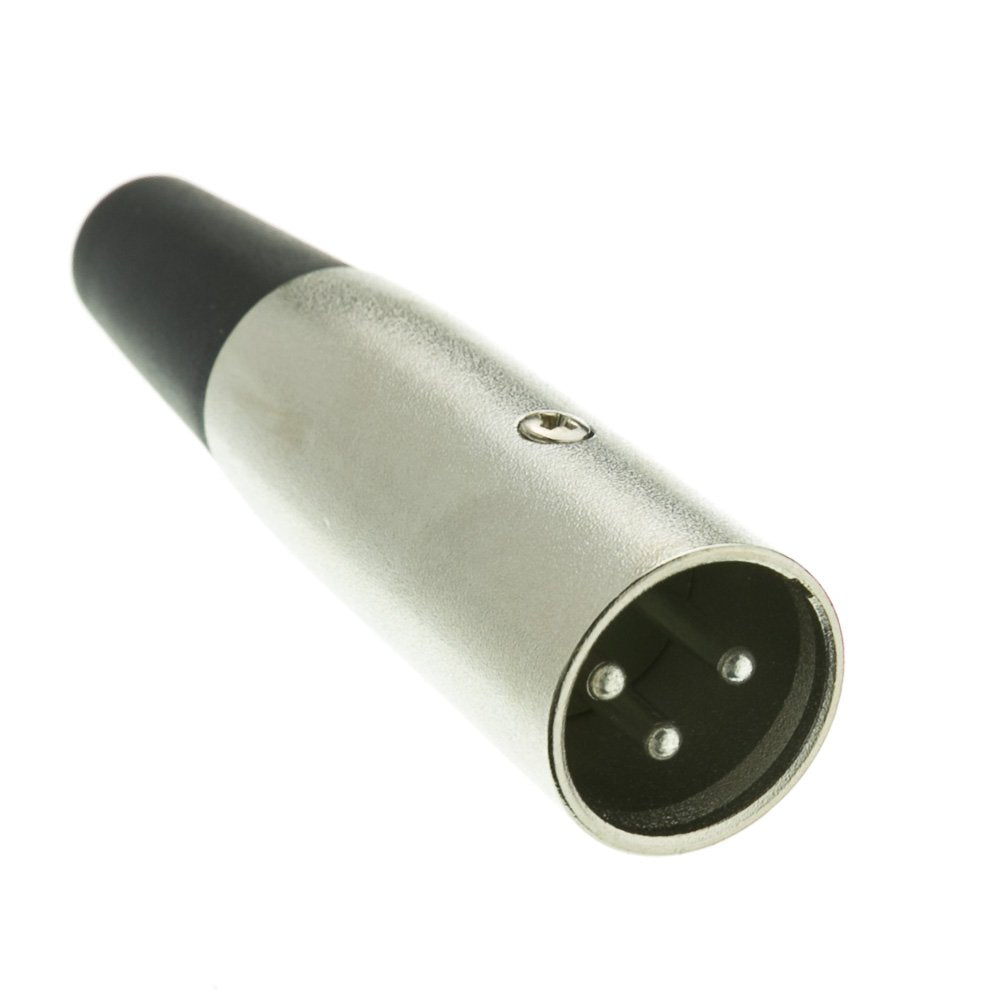 CableWholesale XLR Male Connector, Solder Type, 3 Conductor