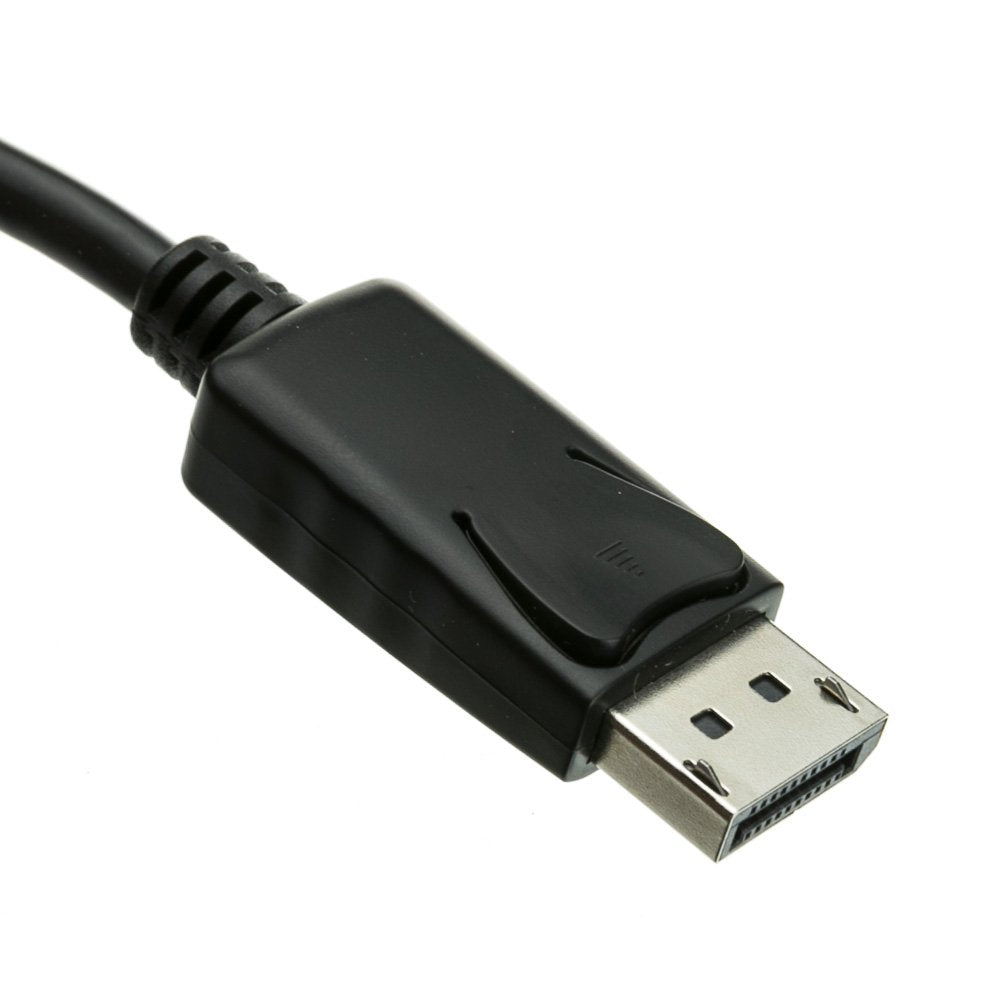 CableWholesale DisplayPort Male to HDMI Female Active Adapter support for 4K Video, Audio Enabled