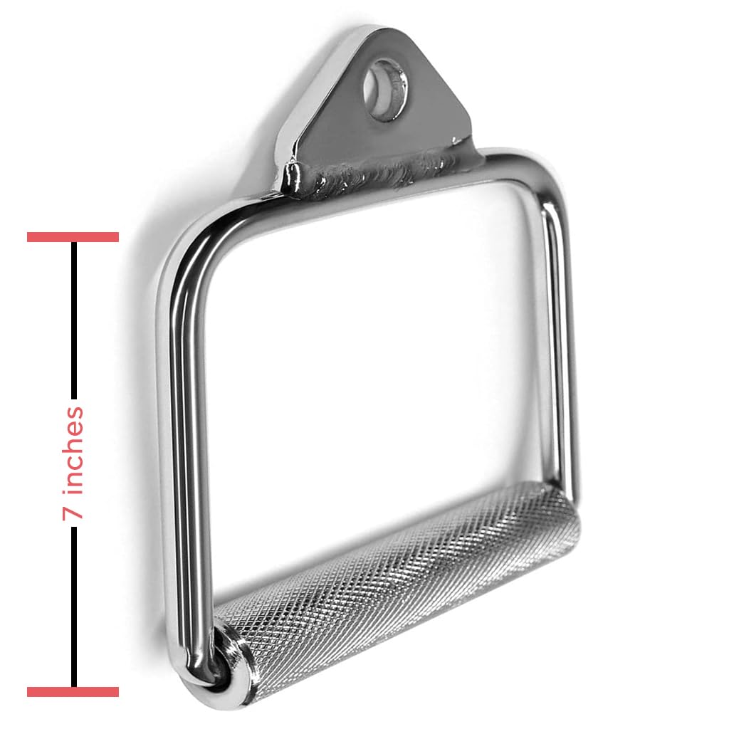 Champion Barbell Single Chrome Handle Cable Attachment