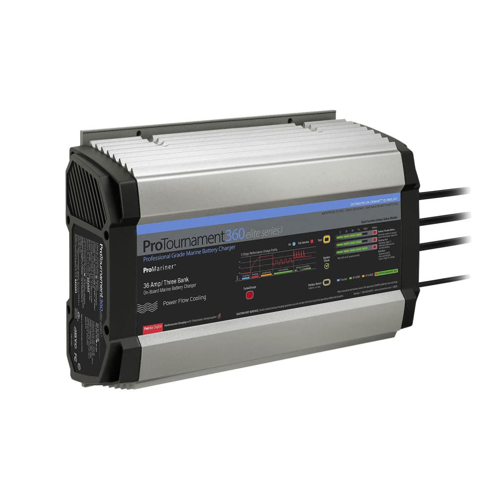 ProTournament Elite 3 360 36 Amp 3-Bank Battery Charger