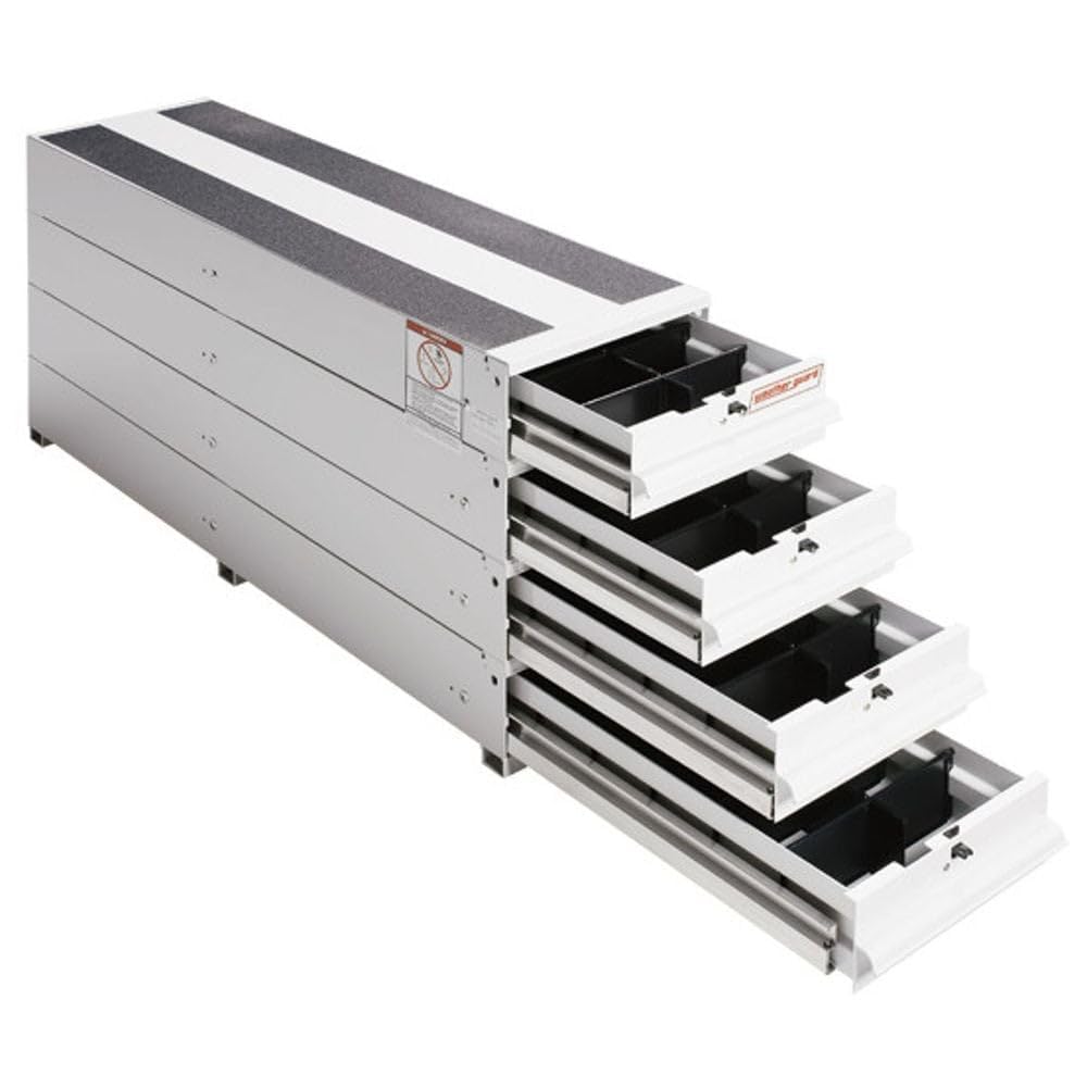 Weather Guard 328-3 Itemizer Drawer Unit White