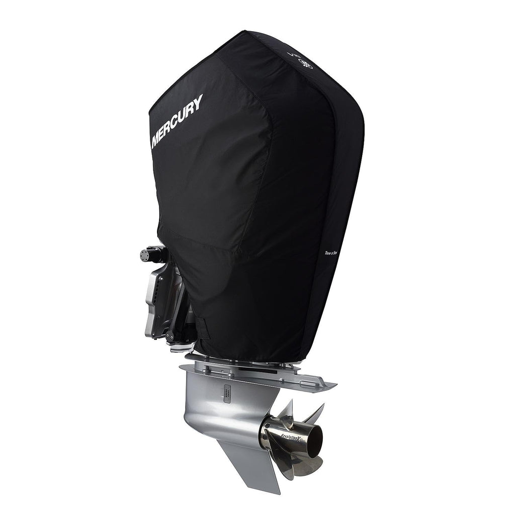 Mercury Tow-N-Stow Outboard Cover for V10 350-425hp Verado Engines, Black